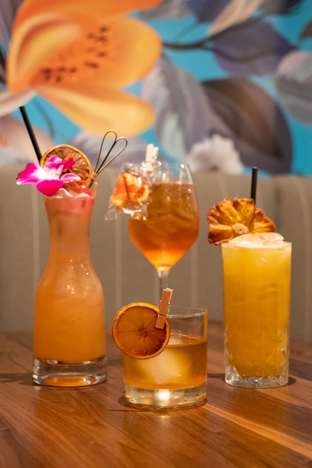 Crafted cocktails